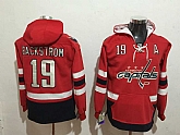 Washington Capitals #19 Nicklas Backstrom Red All Stitched Hoodie Sweatshirt,baseball caps,new era cap wholesale,wholesale hats